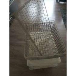 Ikea baken en draadmanden