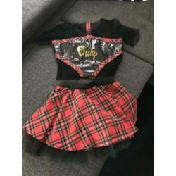 pink lady jasje 36 en rock girl pakje xs super leuk