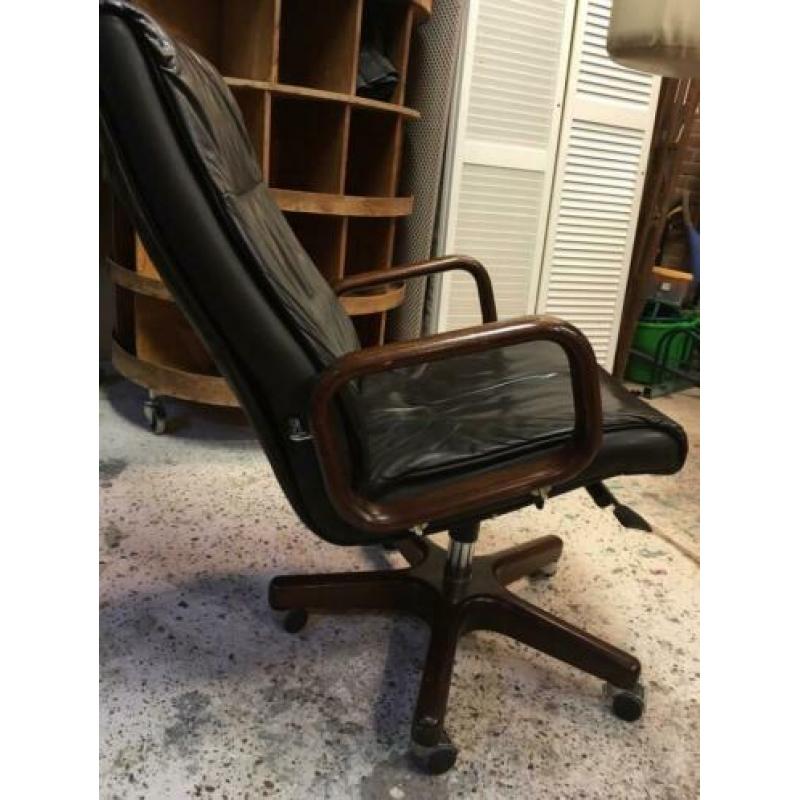 Vintage Sitag swivel luxe bureaustoel