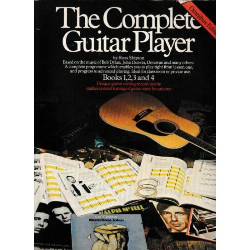 The Complete Guitar Player 1-2-3-4 In een boek (x399)