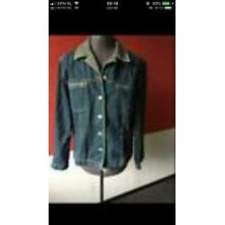 Soepel spijkerjasje blauw van Dutch Jeans maat 42. ZGAN