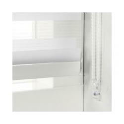 Duo Rolgordijn Cassette 80x130cm Wit Licht doorlatend.