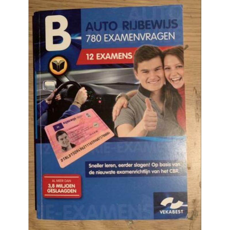 Auto theorie boek + examen boek