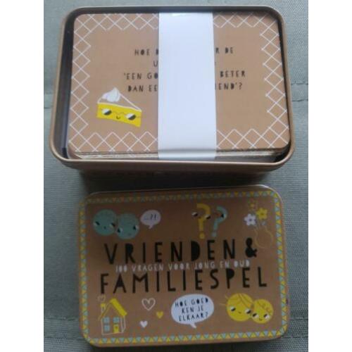 vrienden familiespel