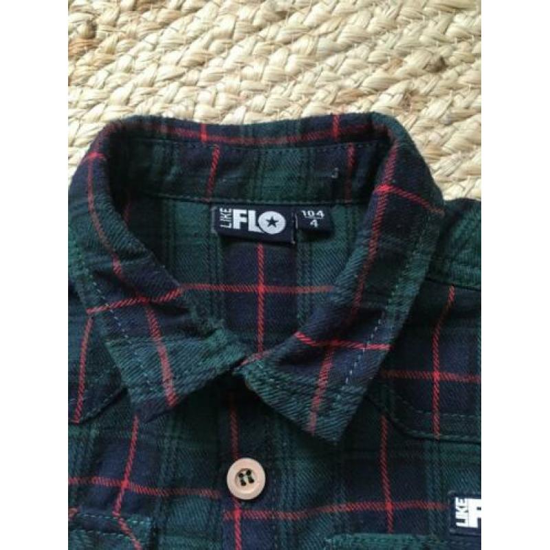 Leuke overhemd blous Like Flo 98 (origineel 104) jongen