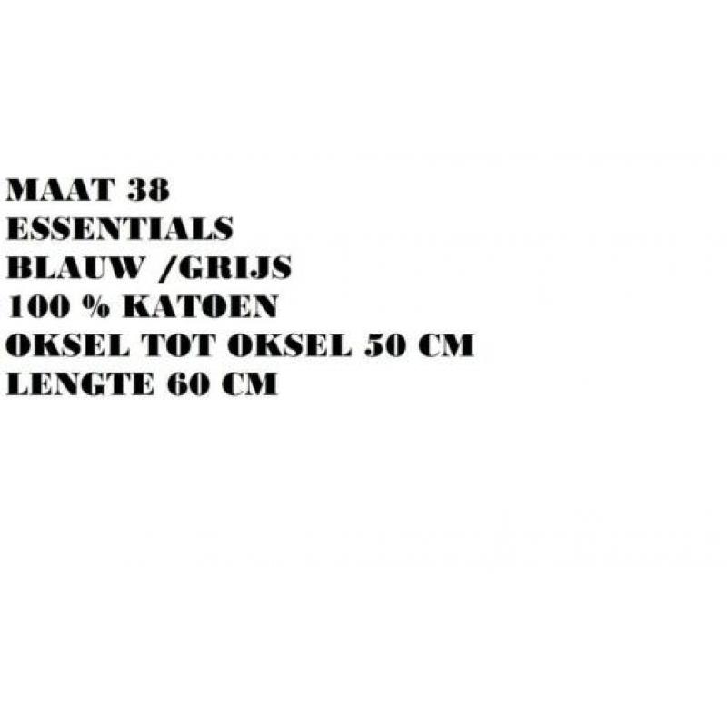 Maat 38 - diverse korte mouw blouse van essentials , reflex
