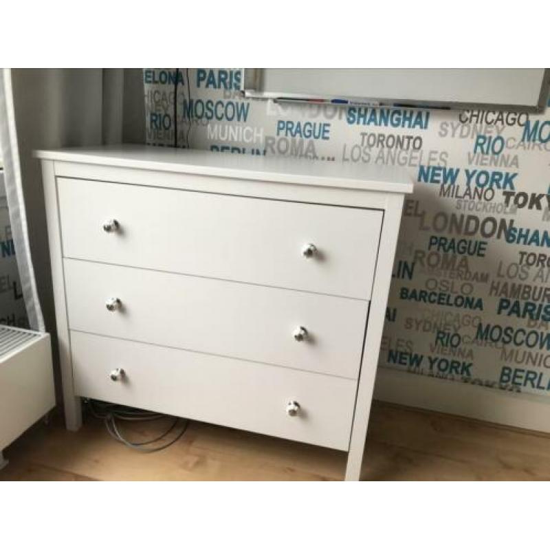Koppang witte ladekast 3 lades Ikea