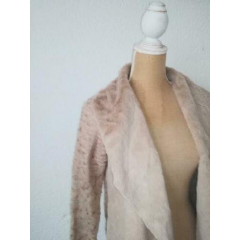 Orsay Cardigan wolmix met heerlijk zacht bont, maat M/38/40