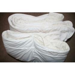Texel Wollen 4-Seizoens Dekbed (met Rits)100% Wol 240x220 cm