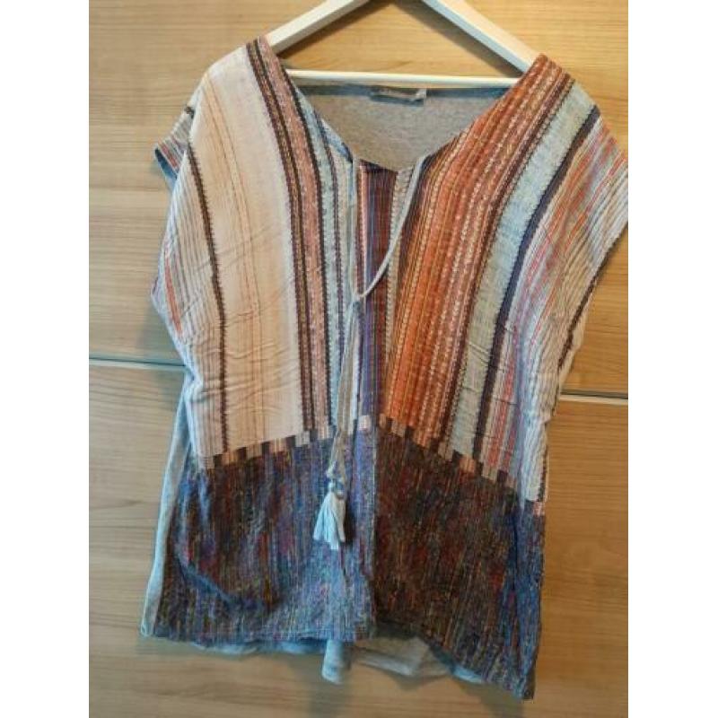 Hele Mooie geisha top maat xxxl/46