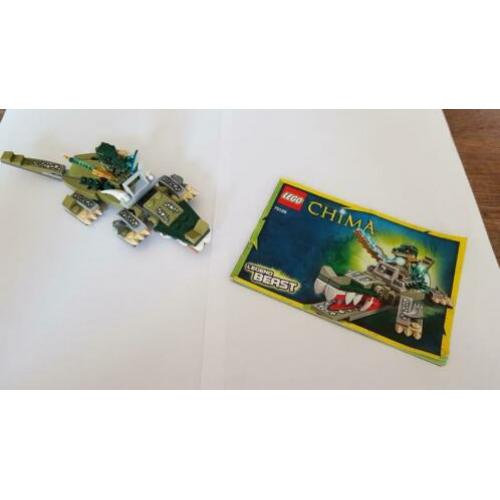 Lego chima krokodil plus poppertje