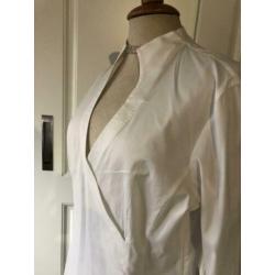 HUGO BOSS SUPER MOOiE WITTE BLOUSE MAAT 38