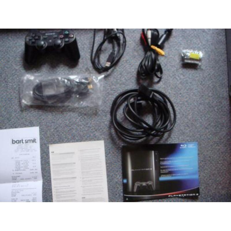 Ps3 playstation 3 40 GB incl aankoopbon in Nieuwstaat