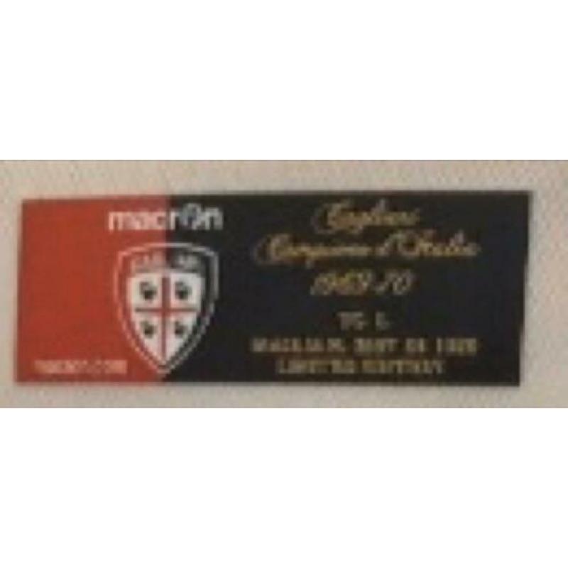 Cagliari, Italië, retro voetbalshirt