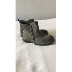 Stoere grijze jongens boots maat 30
