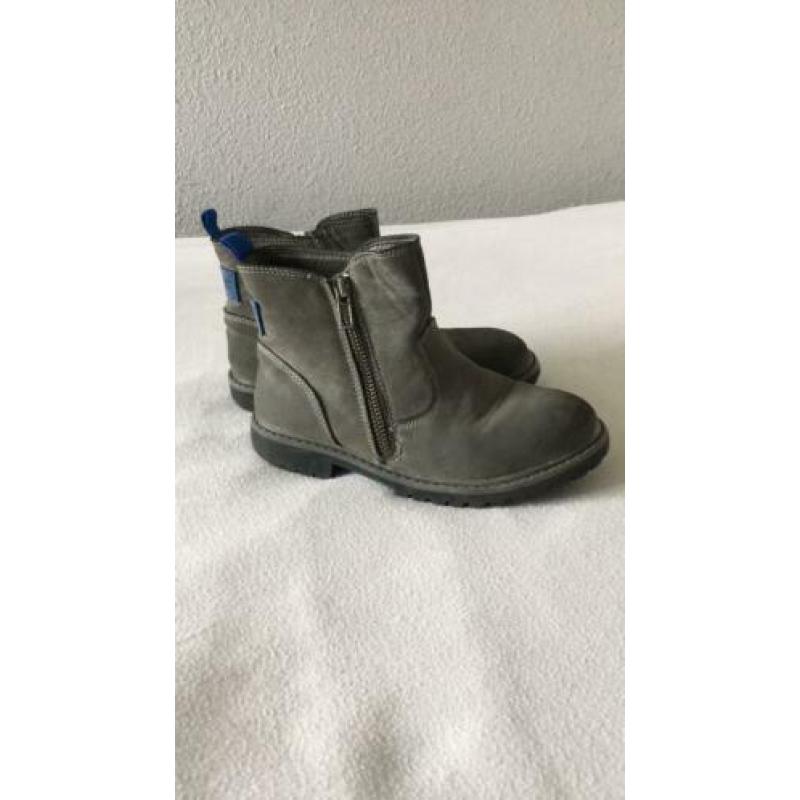 Stoere grijze jongens boots maat 30