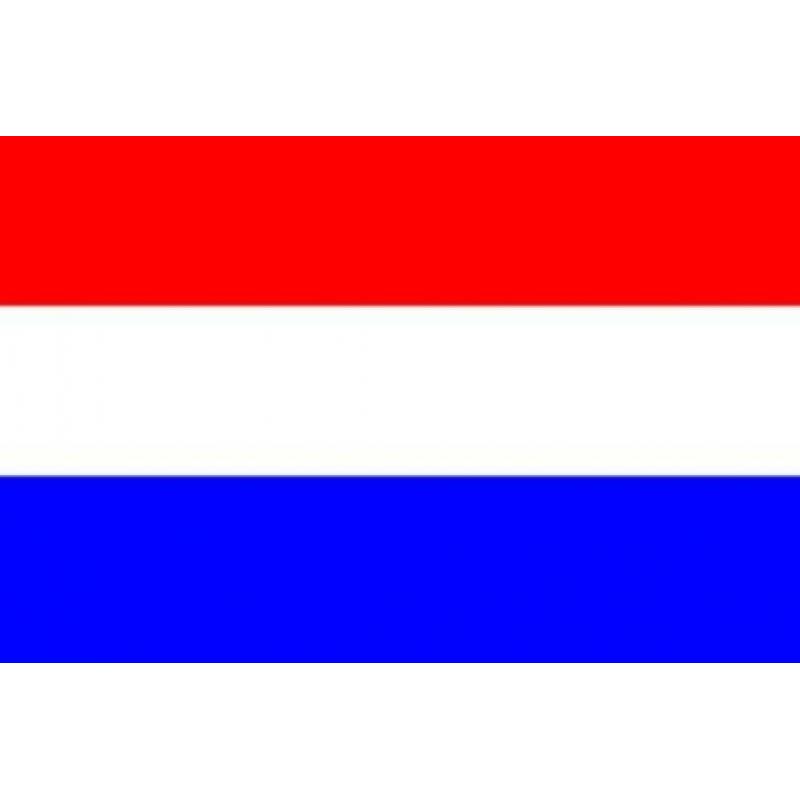 Nederlandse vlaggen rood wit blauw, vlag 90 x 150 cm