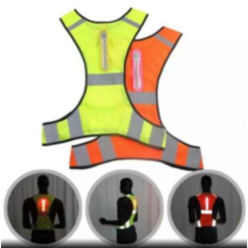 NIEUW!! Reflecterend veiligheidsvest met ledverlichting.