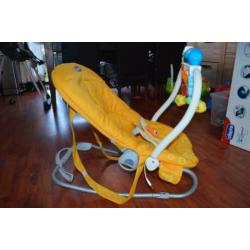 Chicco Sea Sounds wipstoel - geel - nog met doos