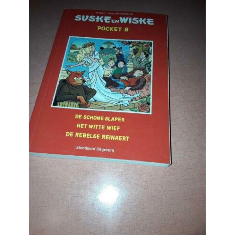 Suske en wiske pockets nu voor € 2 per stuk