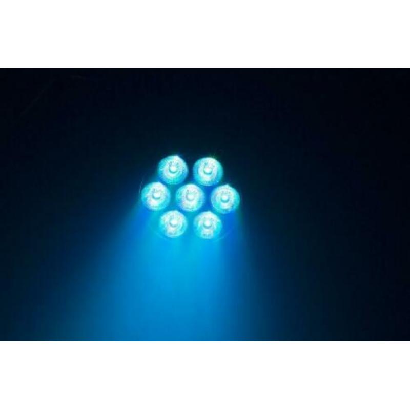 LED PAR 7x10W voor buiten gebruik IP65