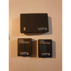 Gopro Hero 3+ met veel toebehoren.