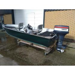 Quicksilver 450 DLX eventueel met Yamaha 40 pk