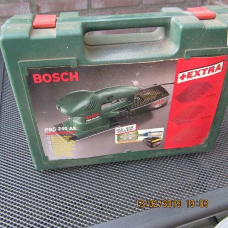 Vlakschuur machine