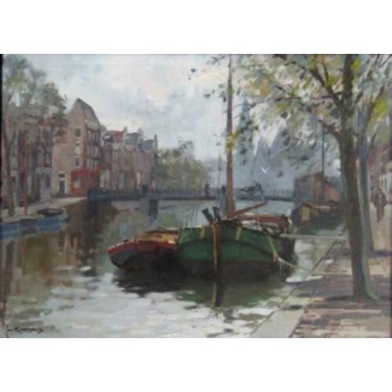 =GELDERSE KADE in AMSTERDAM==Jan Korthals 1916-1972=