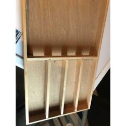 Houten kinder sjoelbak 118 cm lang.