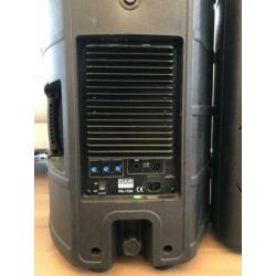 2x DAP PS-112a 450W met K&M statieven