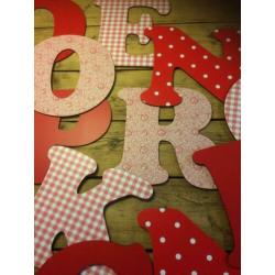 Houten & mdf letters