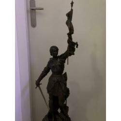 Pendule 106cm hoog, zeer appart