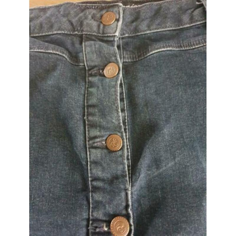 Miss Etam medium spijkerrok stretch 44, 46 kan ook