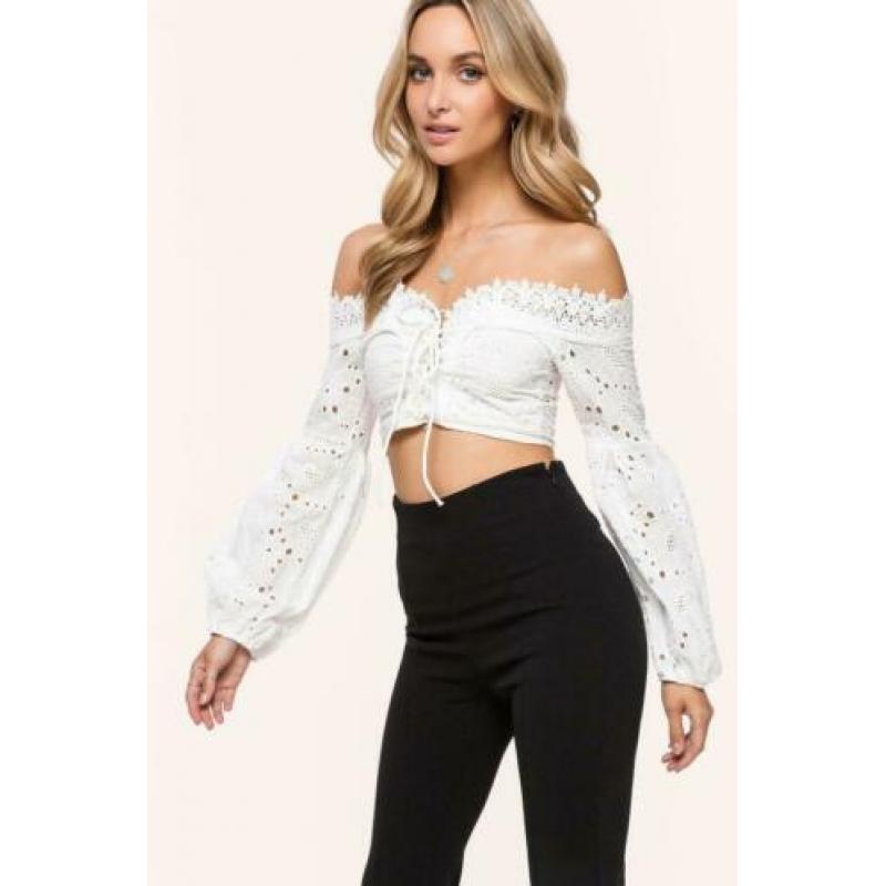 Loavies croptop maat s als nieuw!