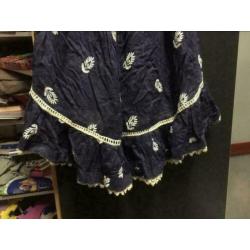 Printed katoen blouse, maat:s