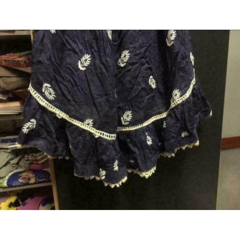Printed katoen blouse, maat:s