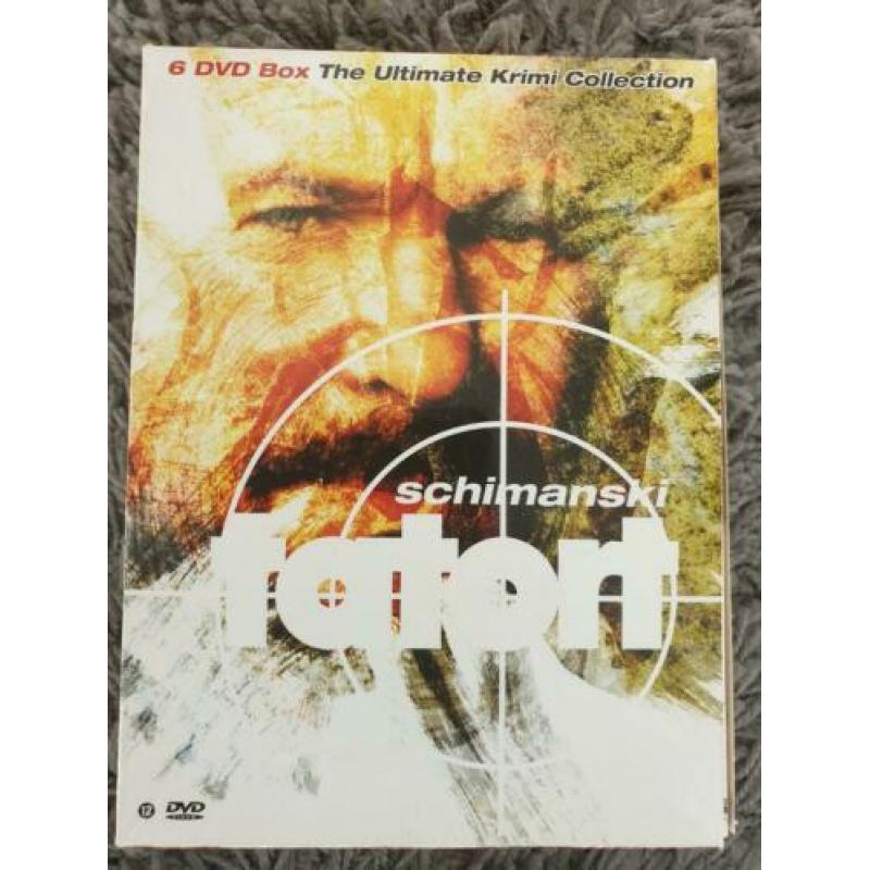 Schimanski Tatort 6 dvd box compleet