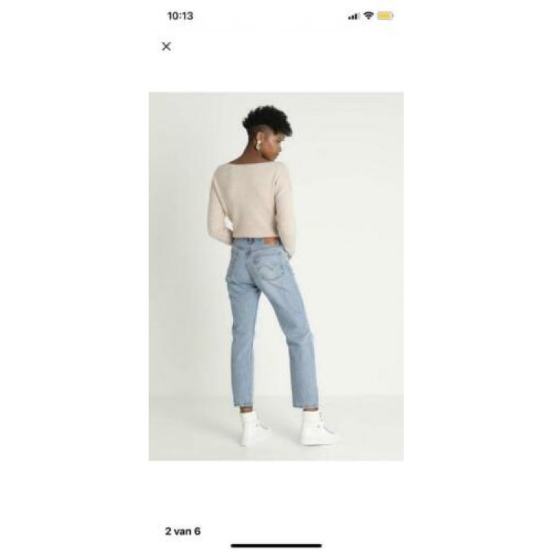 Levi’s 501 CROP- straight leg jeans - automatically yours