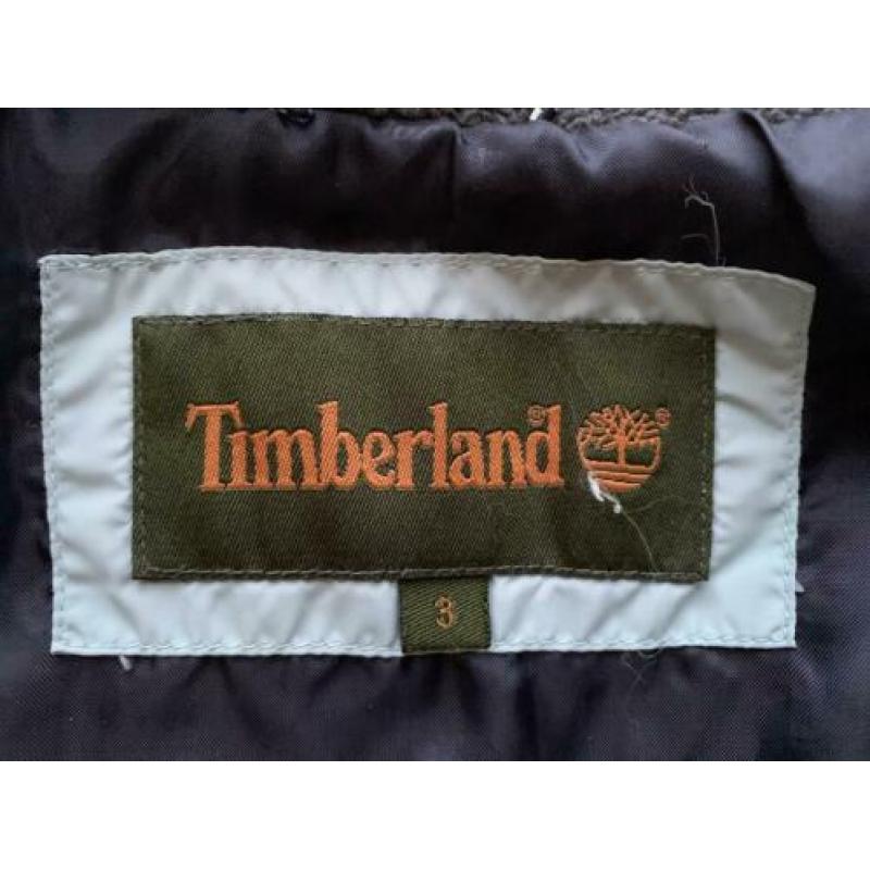 Timberland jongensjas winter mt 104 licht grijsgroen