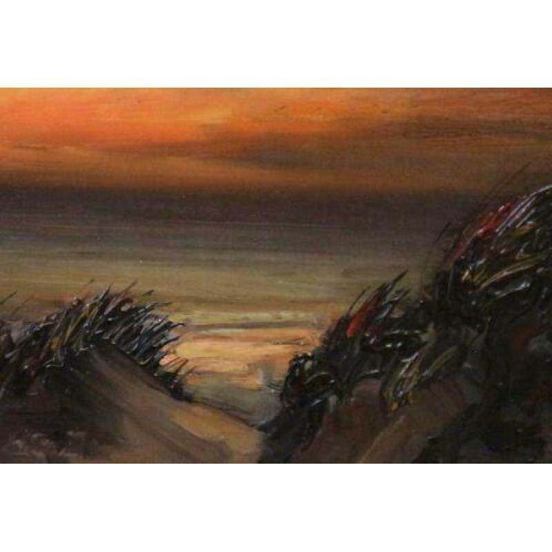 Robert Frenay, zonsondergang Wenduine