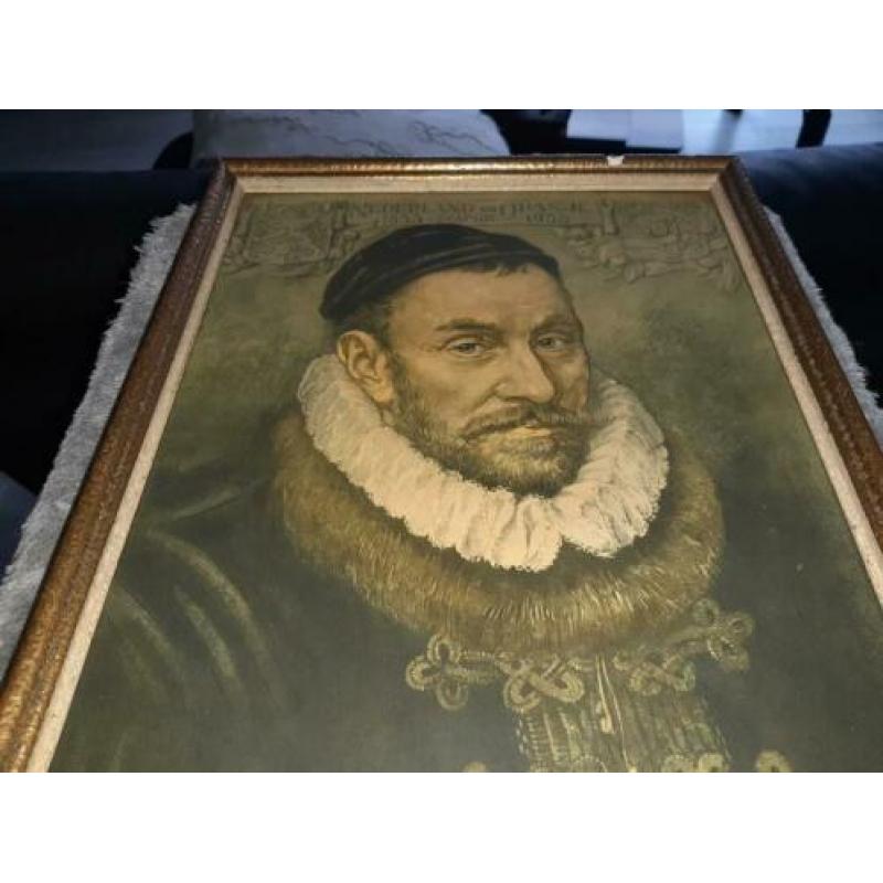 Oud schilderij van Gabrielse