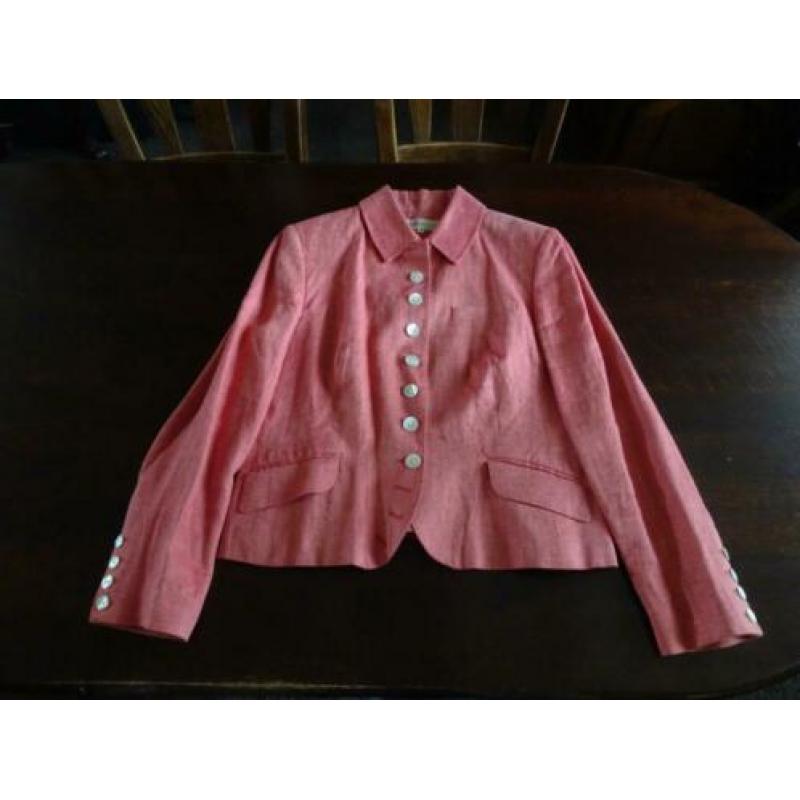JOSEPHINE & Co. Oranje/rode linnen blazer