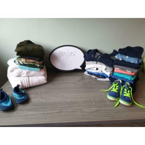 groot pakket jongens kleding maat 80/86