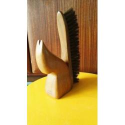 Eekhoorn hout borstel € 5,-
