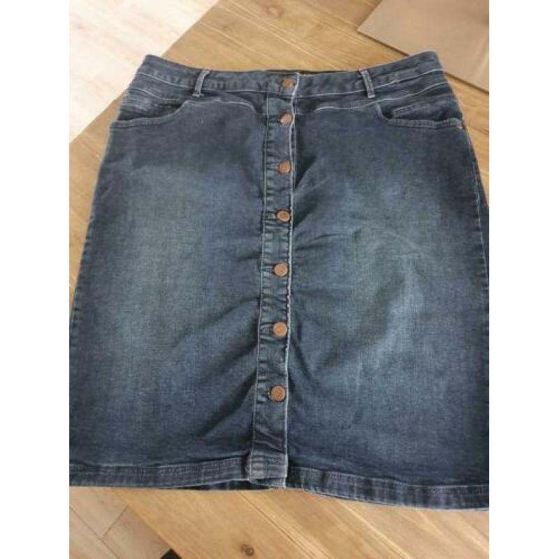 Miss Etam medium spijkerrok stretch 44, 46 kan ook