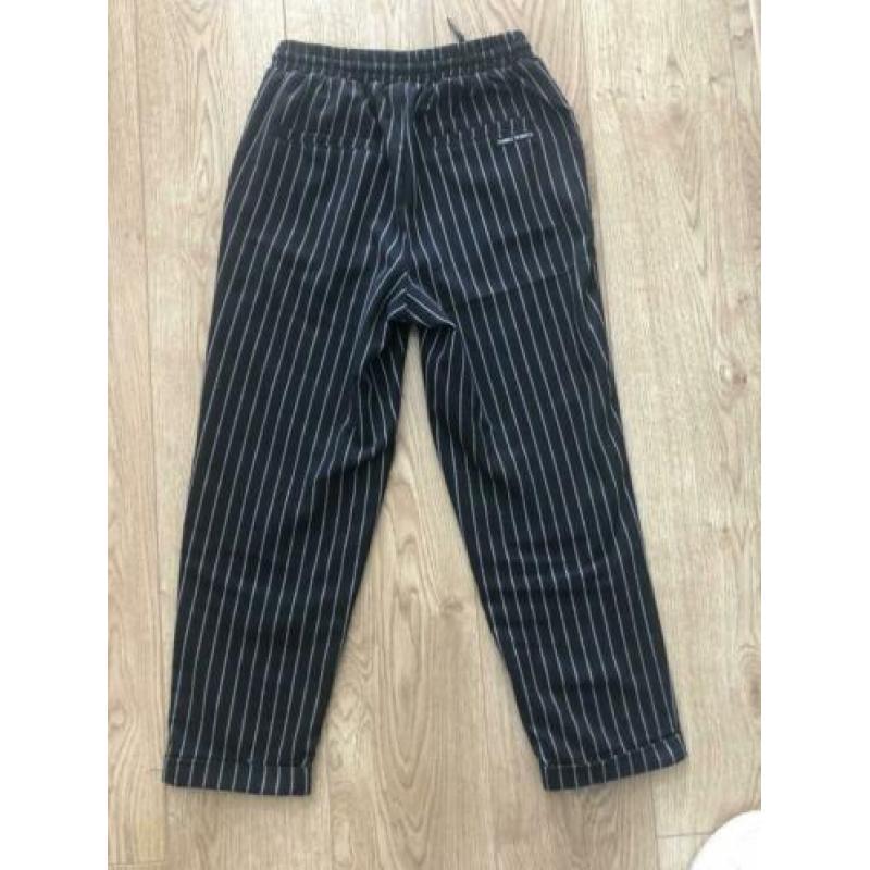Zwarte broek/pantalon met krijtstreep van Tumble ‘n Dry