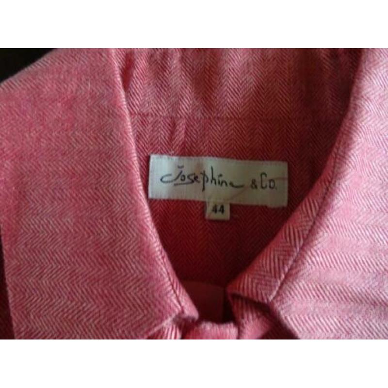 JOSEPHINE & Co. Oranje/rode linnen blazer