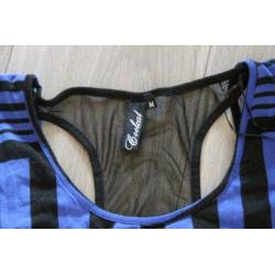 Zwart/blauw jurk COOLCAT, maat M (W11)