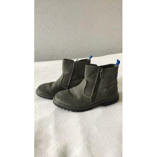 Stoere grijze jongens boots maat 30